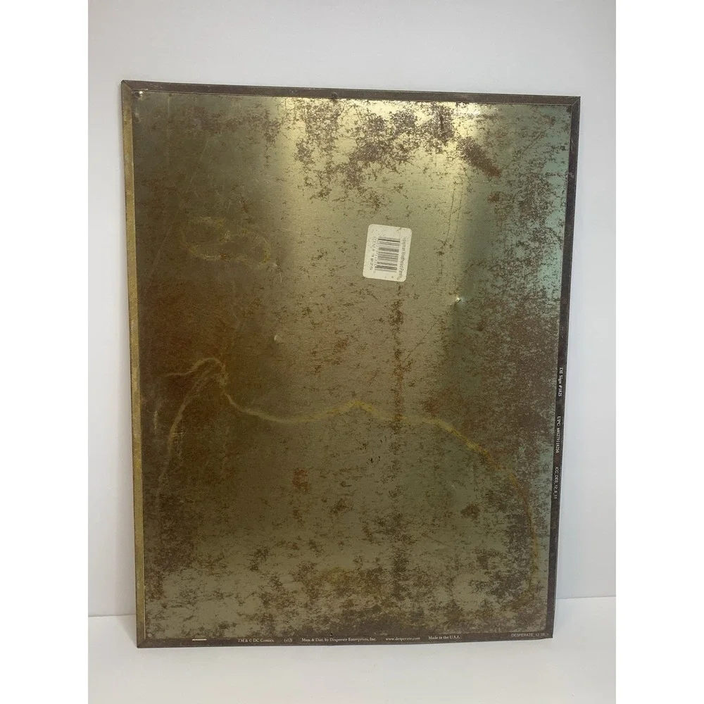 Superman Vintage Metal Wall Art TM & DC Comics‎ Made In USA